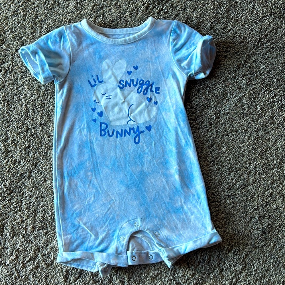 Little snuggle bunny onesie